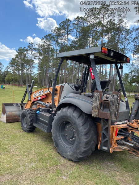 2018 Case 580N STANDARD HOE, ROPS, PILOT CONTROLS, AUX HYD