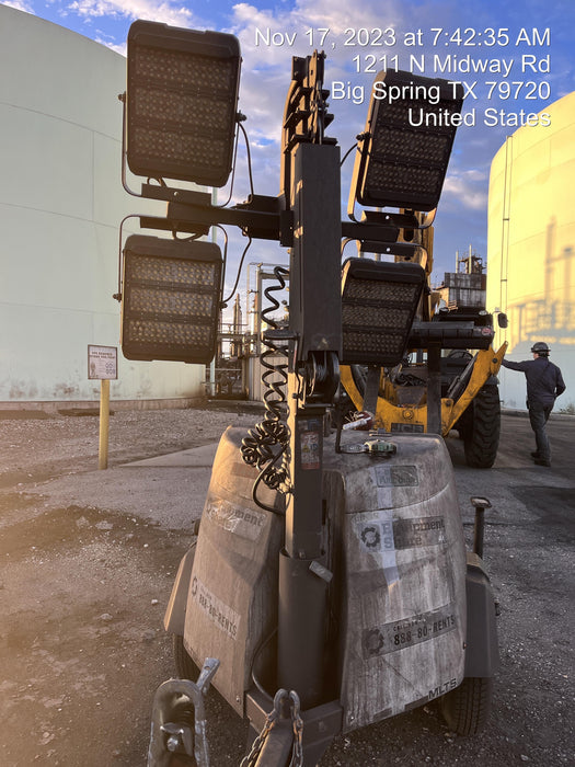 2023 Generac MLT2 Diesel, Flex Switch 120V Input, Powerzone Controller, (4) 320W LED Lights, 4kW Generator, 39.9 Gal Fuel Tank, 2" Ball, T3