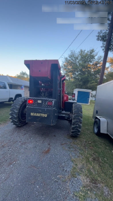2018 Manitou MTA8044 MTA 8044 - 74 HP T4, Canopy, Worklights/Strobe, Beacon, 66" Carriage, 48" Forks, Solid Tires, Lift Hook, Aux Hydraulics