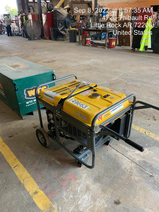 2020 Wacker Neuson GPS9700A GENERATOR,EPA,CSA,WHEEL KIT