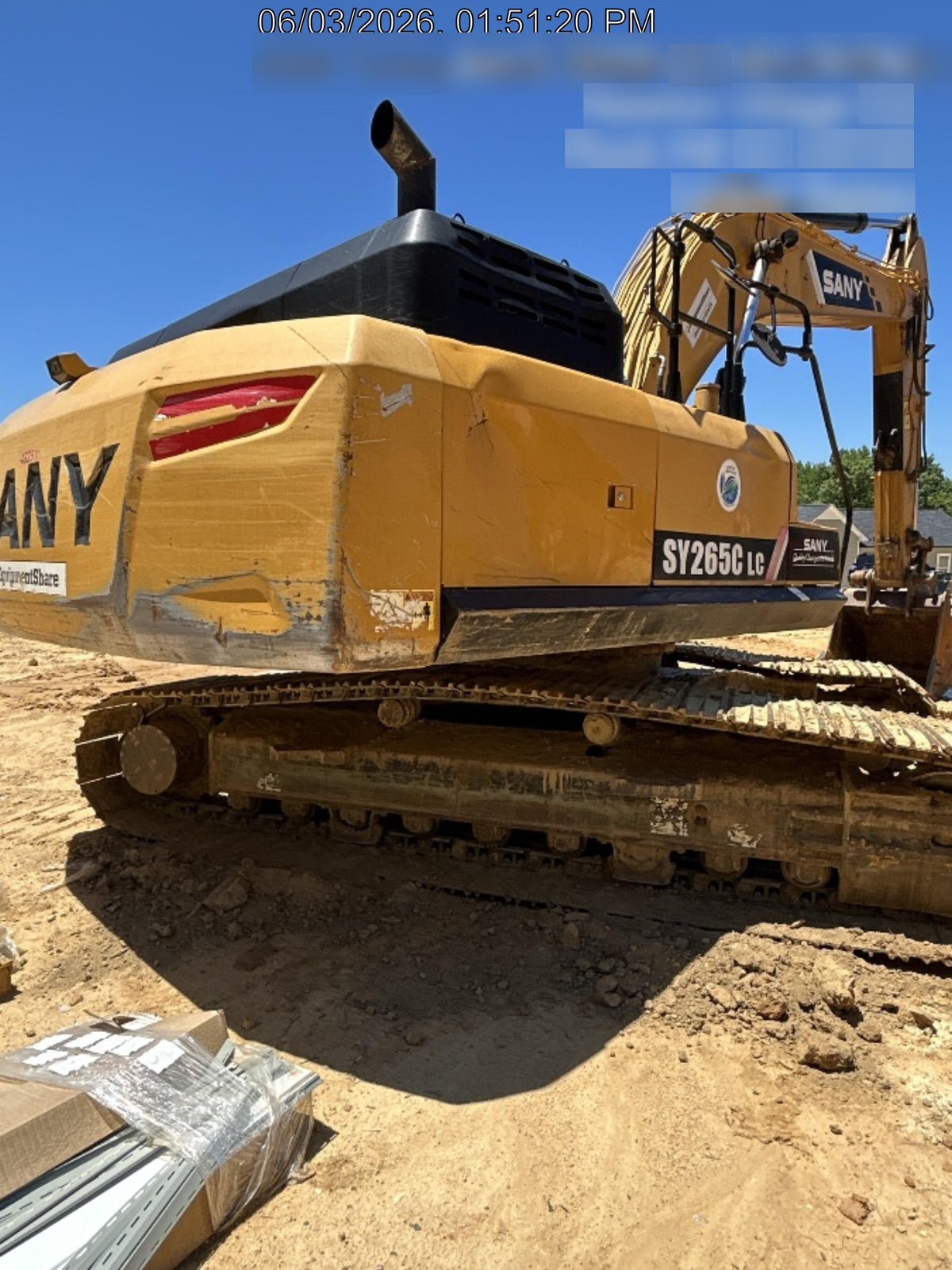 2019 SANY SY265C LC