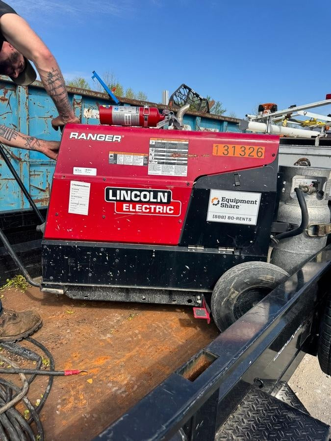 2021 Lincoln Electric Ranger 305 LPG K3430-1, Ranger 305 LPG, Undercarriage, Tank Holder & Strap, 10kw AC Gen, 25hp Kohler LPG Eng