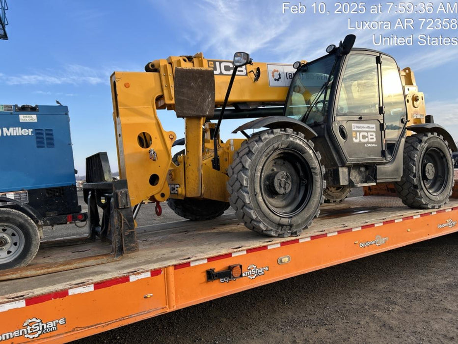 2022 JCB 512-56 74Hp Dsl, Cab/Heat/Air, Sld Tires, LED WL, Bcn, L Hook, EST