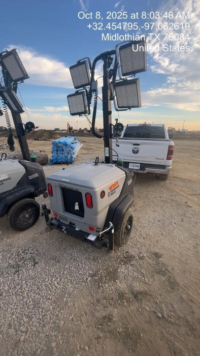 2024 Wacker Neuson LTT4 Diesel, Kohler KDW702, Deep Sea Controller, Auto Start, LED 320W, Bypass Outlet, T3