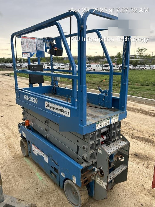 2019 Genie GS-1930 Genie GS-1930 Standard Options, EE Rated