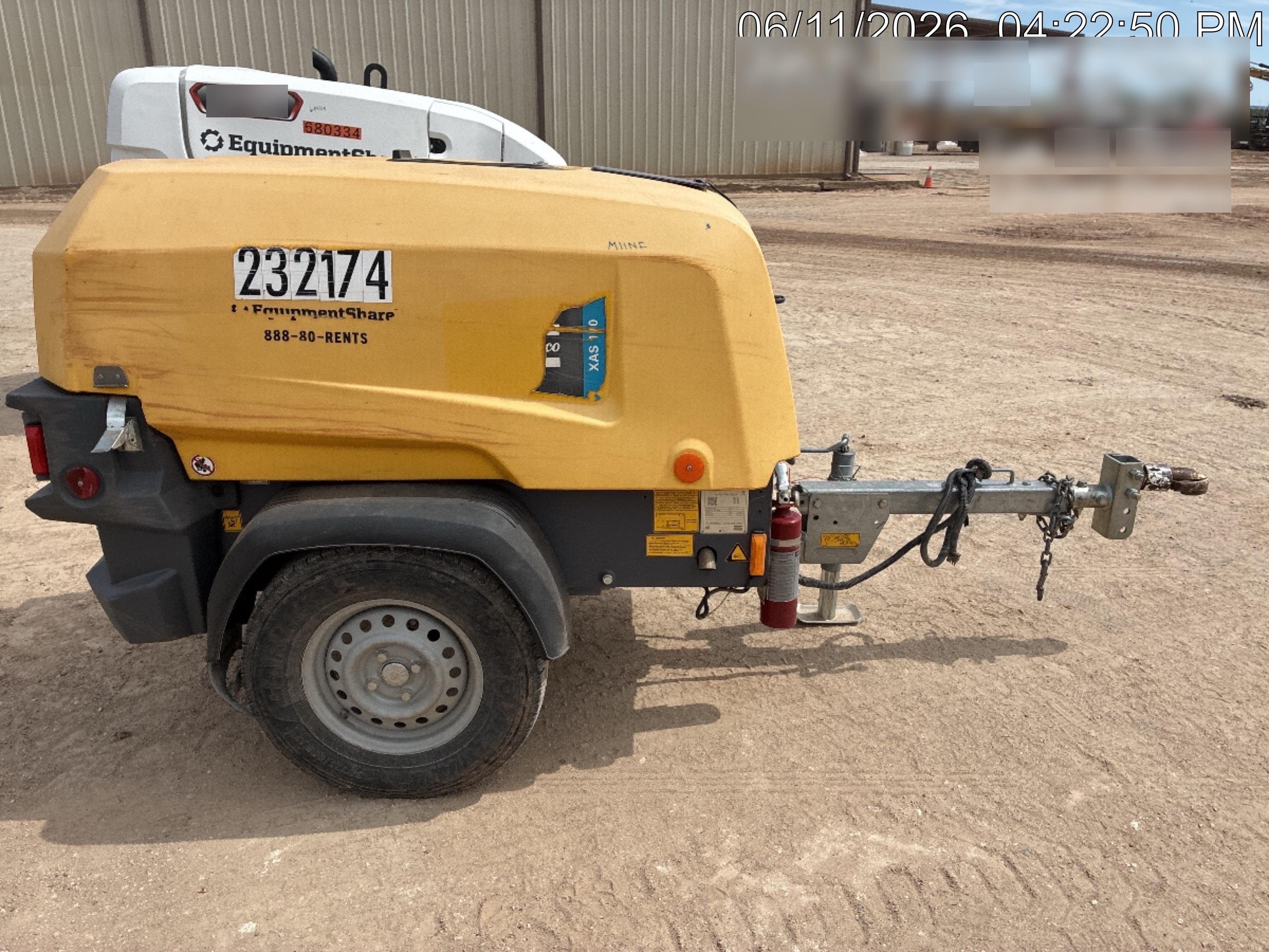 2022 ATLAS COPCO XAS 110