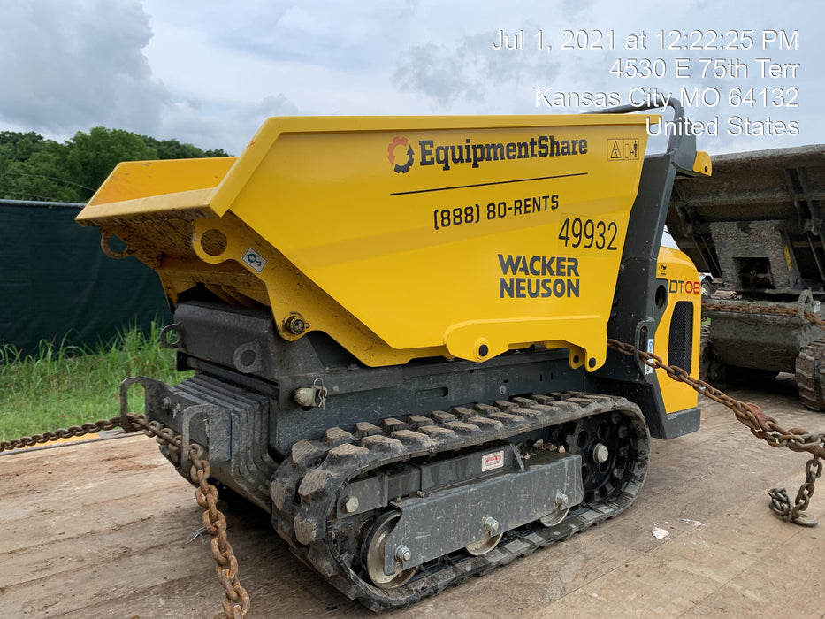 2019 WACKER NEUSON DT08