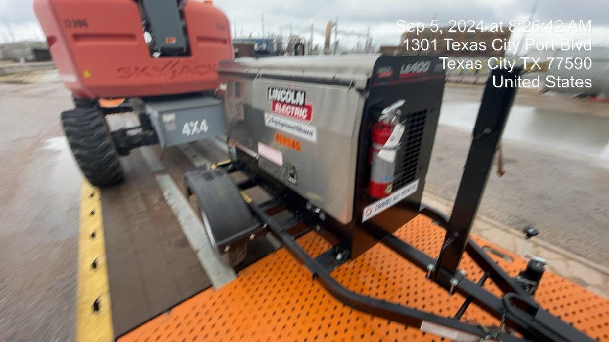 2024 Lincoln Electric LE400 Kubota V1505, Trlr, Cable Rack, Light Kit, ES Decals, T3
