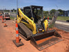 Wacker Neuson ST45 ST45 10K Tracked Skid Loader, Canopy, ISO, Bucket Leveling, 84" Bucket LP w/ Teeth