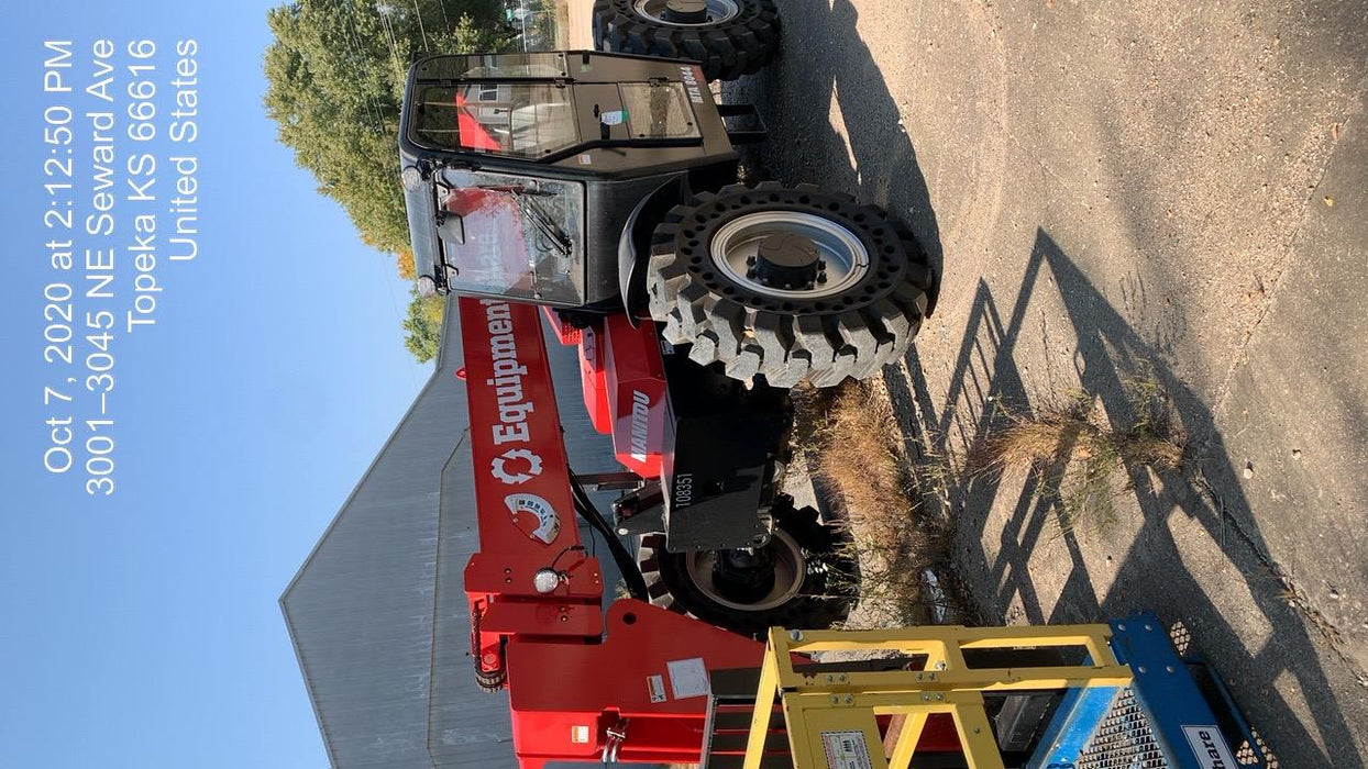 2020 Manitou MTA8044 Cab/Heat/Air, Solid Tires, Work Lights, Beacon, Aux Hydraulics, Back up Alarm, Lifting Eye, Mirrors, ES Keypad