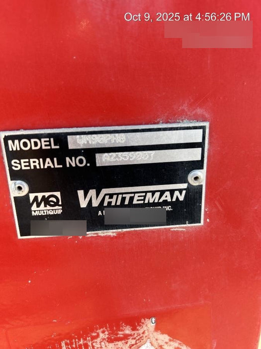 2023 MULTIQUIP WM90PH8