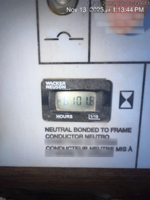 2019 Wacker Neuson LTV6L-MH Standard Options, ES Track Hardware, Fuel Level Sensor