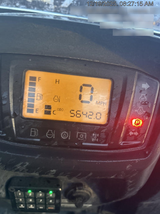 2022 Kubota RTV-X1140W-H Plastic Canopy, Windshield Acrylic Clear, LED Strobe Light, Wire Harness Kit, Back up Alarm