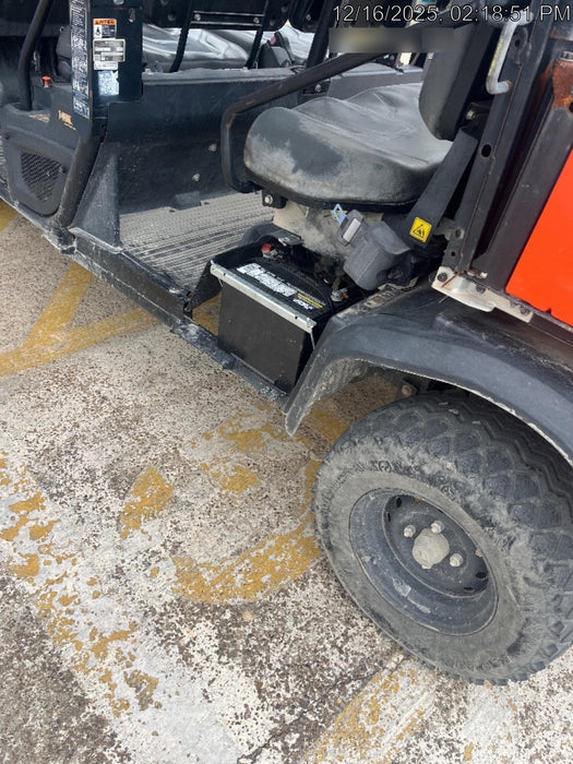2021 Kubota RTV-X1140W-H Plastic Canopy, Windshield Acrylic Clear, LED Strobe Light, Wire Harness Kit, Back up Alarm