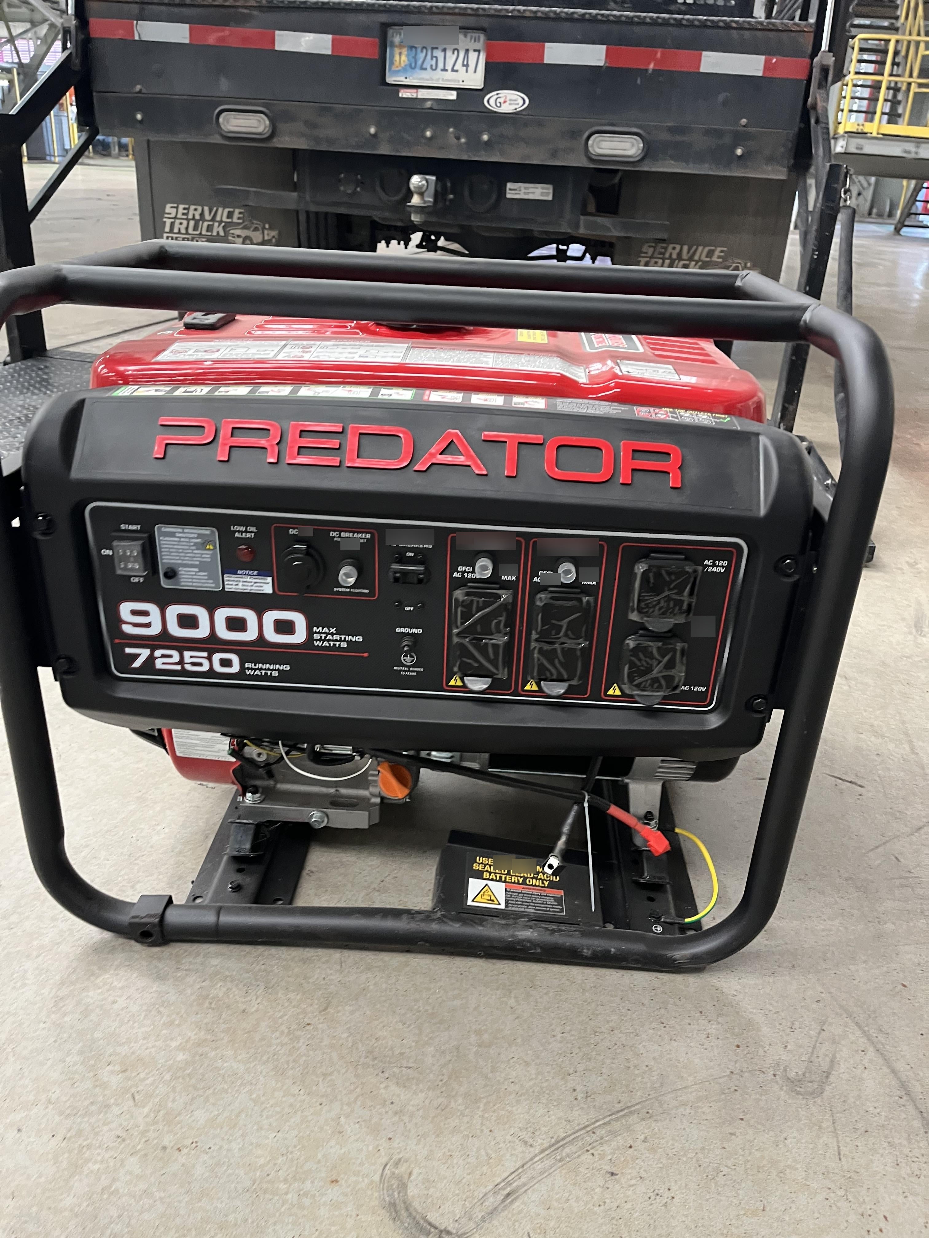 2024 PREDATOR 9000/7250