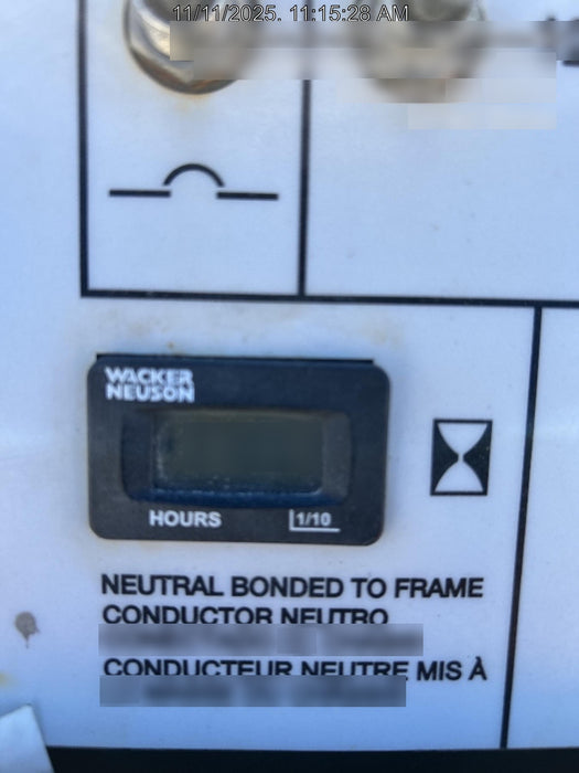 2019 Wacker Neuson LTV6L-MH Standard Options, ES Track Hardware, Fuel Level Sensor