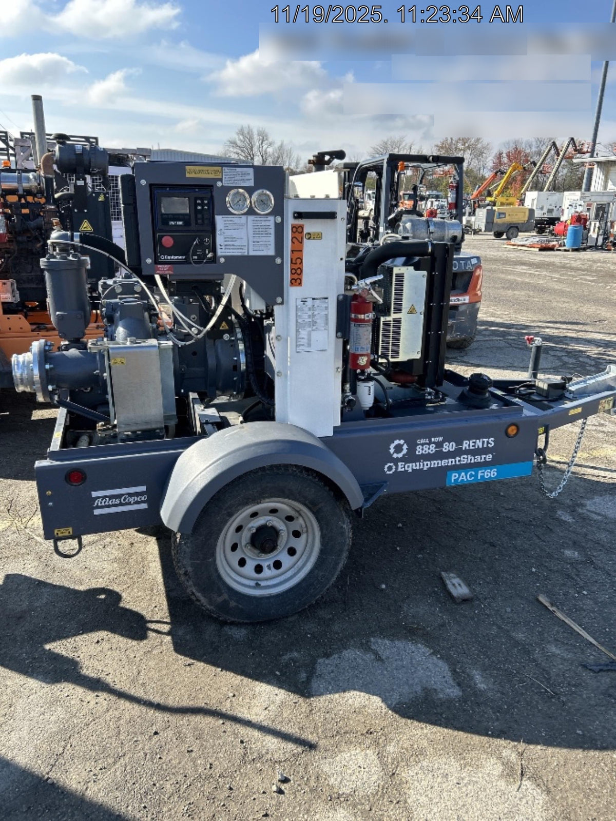 2023 ATLAS COPCO PAC F66 KD