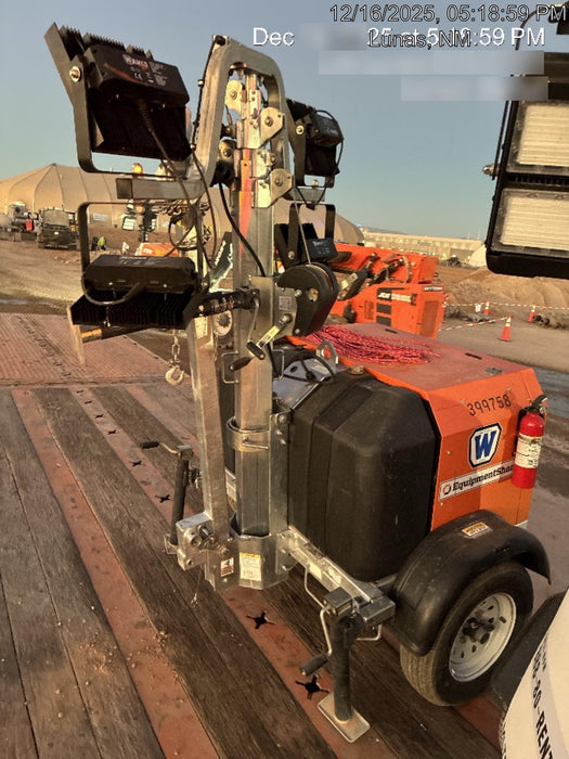 2024 Wanco WLTT-4MM4K Diesel, Deep Sea Controller, Shore Power Plug, Auto Start, (4) 350W LED Floodlights, 4kW Generator, 60 Gal Fuel Tank, 2" Ball, T3