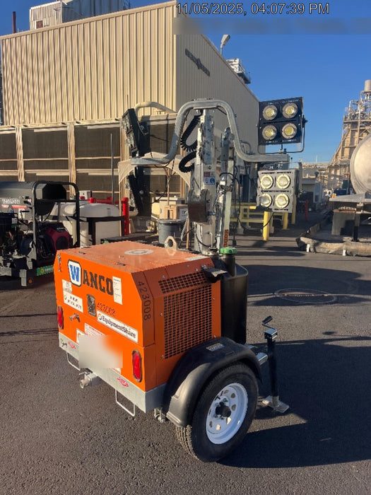 2024 Wanco WLTT-4MM4K Diesel, Deep Sea Controller, Shore Power Plug, Auto Start, (4) 350W LED Floodlights, 4kW Generator, 60 Gal Fuel Tank, 2" Ball, T3