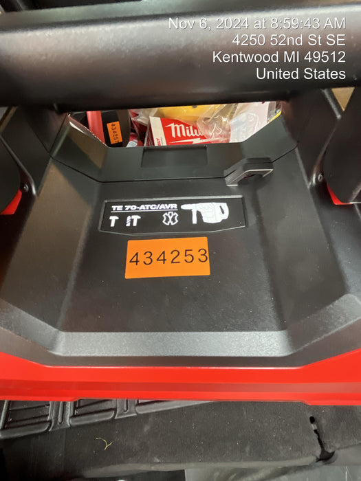 2024 HILTI TE 70-ATC/AVR