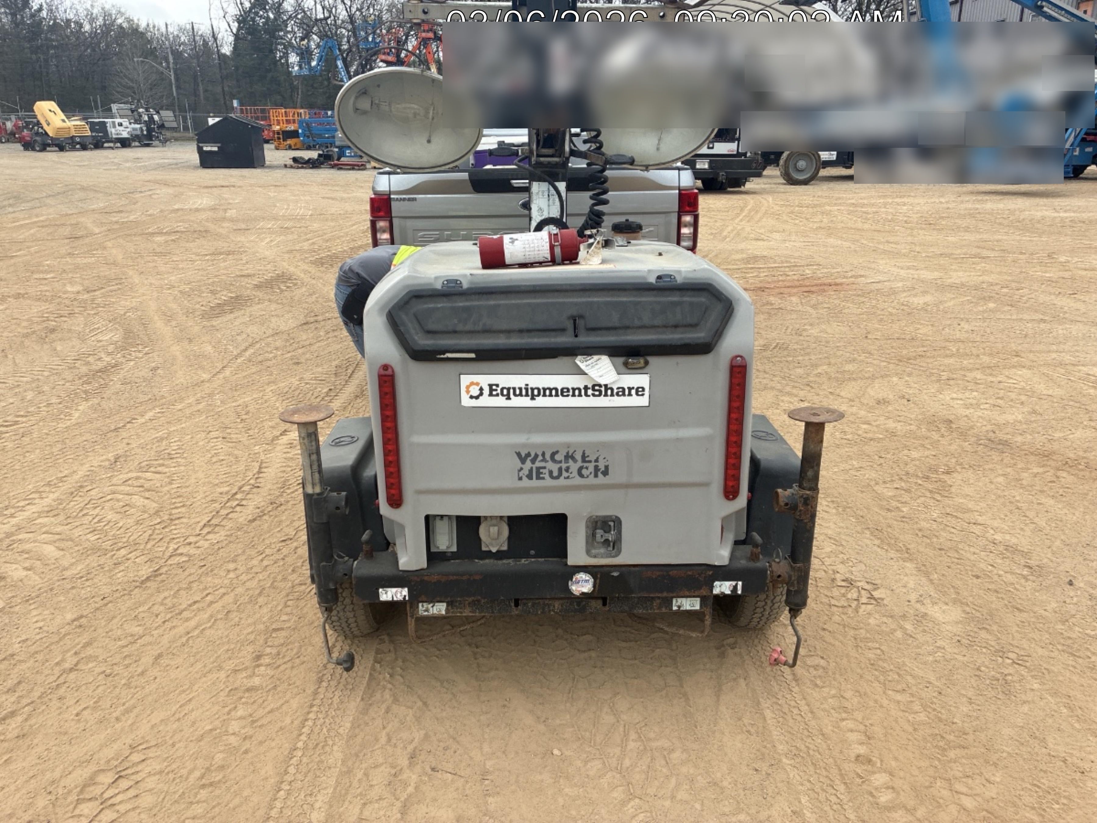 Wacker Neuson LTV6K-MH Wacker Neuson LTV6K Towable Light Tower