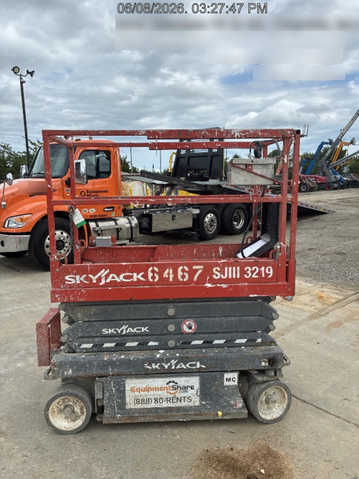 2017 Skyjack SJIII-3219 Skyjack SJ3219, Extended Warranty 5yr/5k hr