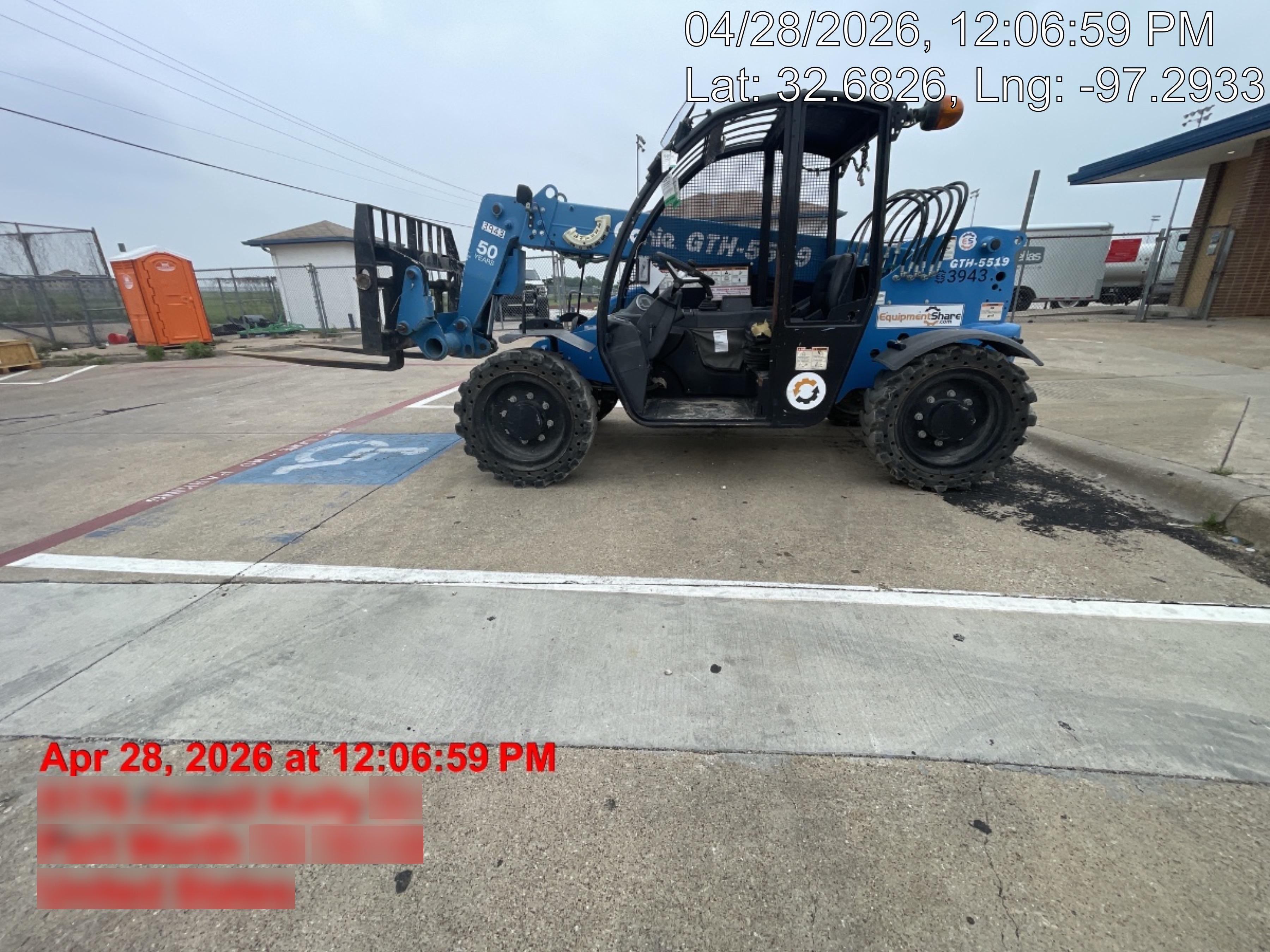 2017 GENIE GTH-5519