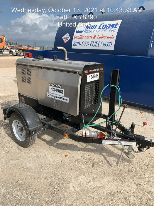 2021 Lincoln Electric Vantage 322 Ready Pak 3