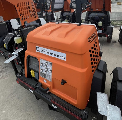 2024 Generac MLT2 Diesel, Flex Switch 120V Input, Powerzone Controller, 
(4) 320W LED Lights, 4kW Generator, 39.9 Gal Fuel Tank, 2" Ball, T3