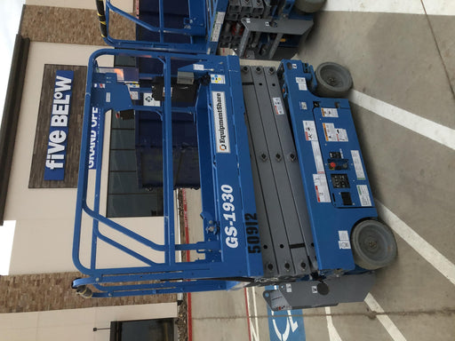 2019 Genie GS-1930 Fixed Rails with Chain Entry