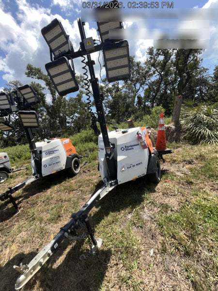 2023 Generac MLT2 Diesel, Flex Switch 120V Input, Powerzone Controller, 
(4) 320W LED Lights, 4kW Generator, 39.9 Gal Fuel Tank, 2" Ball, T3