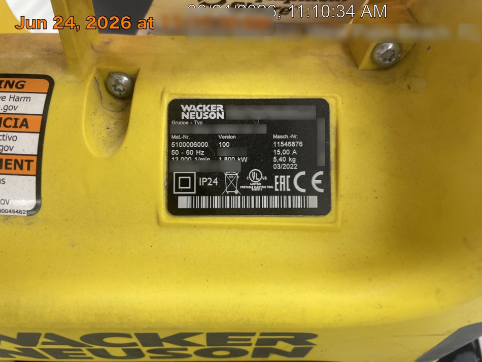 2022 WACKER NEUSON M2500