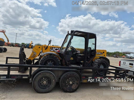 2020 JCB 505-20TC Canopy, Solid Tires, Work Lights, Beacon, Aux Hydraulics, Back up Alarm, ES Decals
