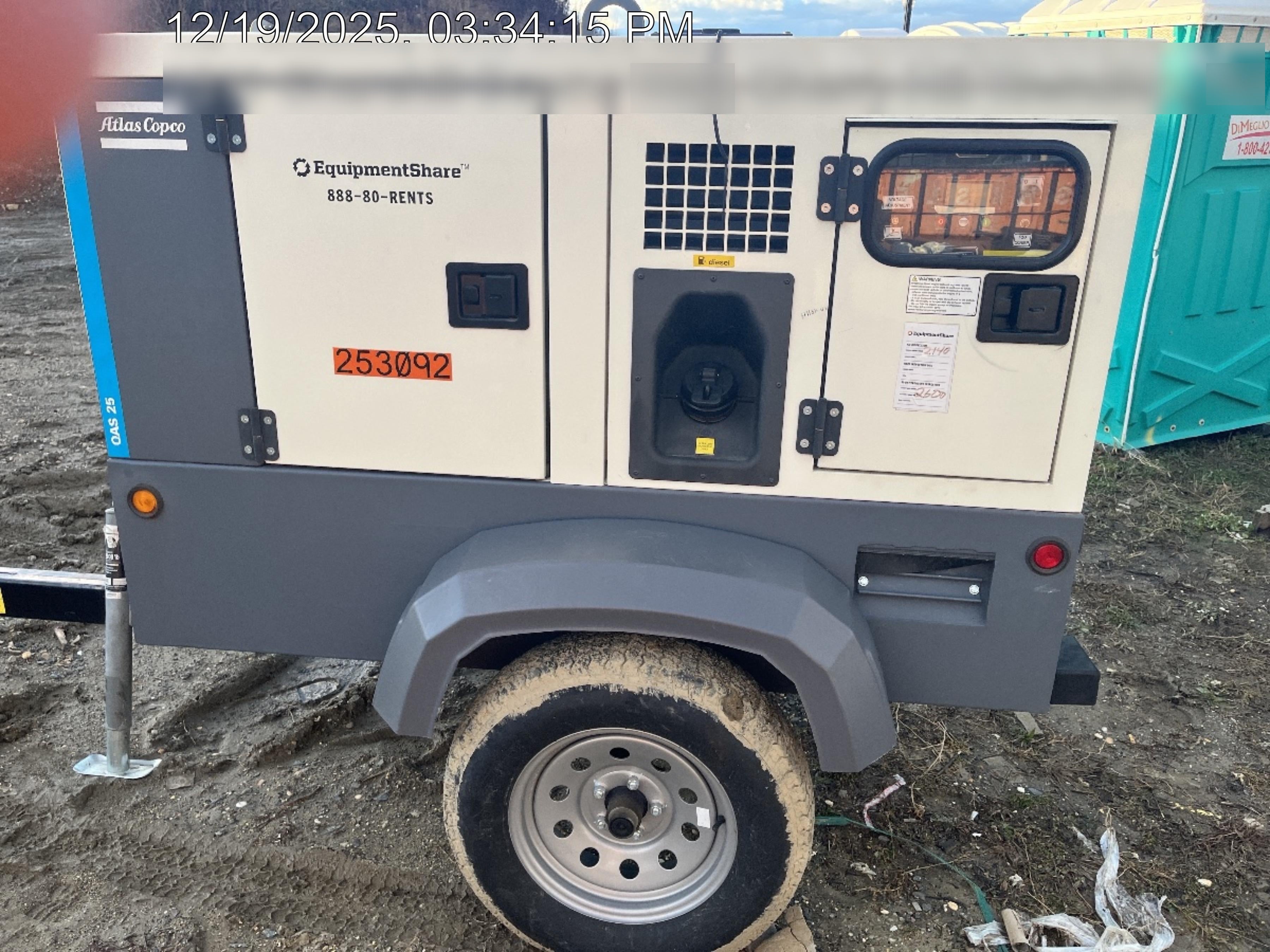 2022 ATLAS COPCO QAS25 CWK