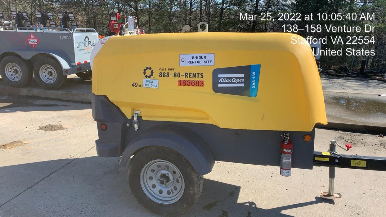 2021 ATLAS COPCO XAS188 CWK
