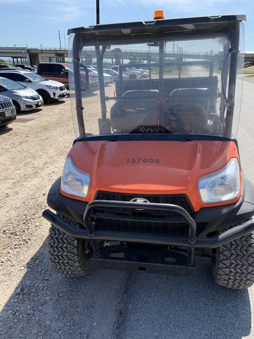 2021 Kubota RTV-X1140W-H Plastic Canopy, Windshield Acrylic Clear, LED Strobe Light, Wire Harness Kit, Back up Alarm