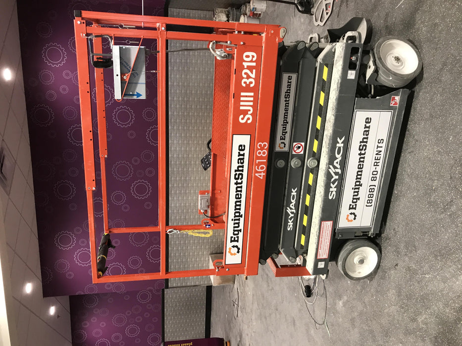 2019 Skyjack SJIII-3219 Standard Options, Trojan Batteries