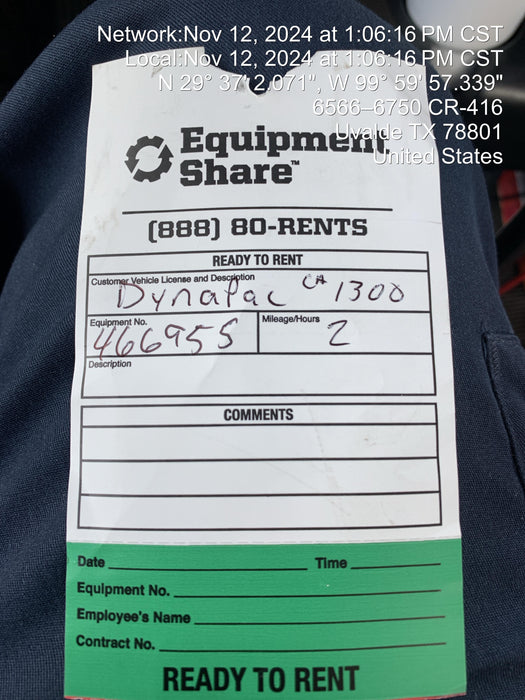 2024 DYNAPAC CA1300D