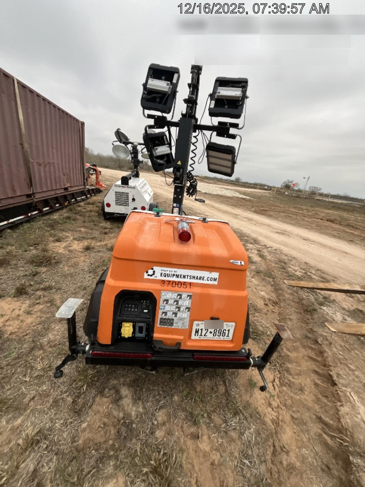 2023 Generac MLT2 Diesel, Flex Switch 120V Input, Powerzone Controller, 
(4) 320W LED Lights, 4kW Generator, 39.9 Gal Fuel Tank, 2" Ball, T3