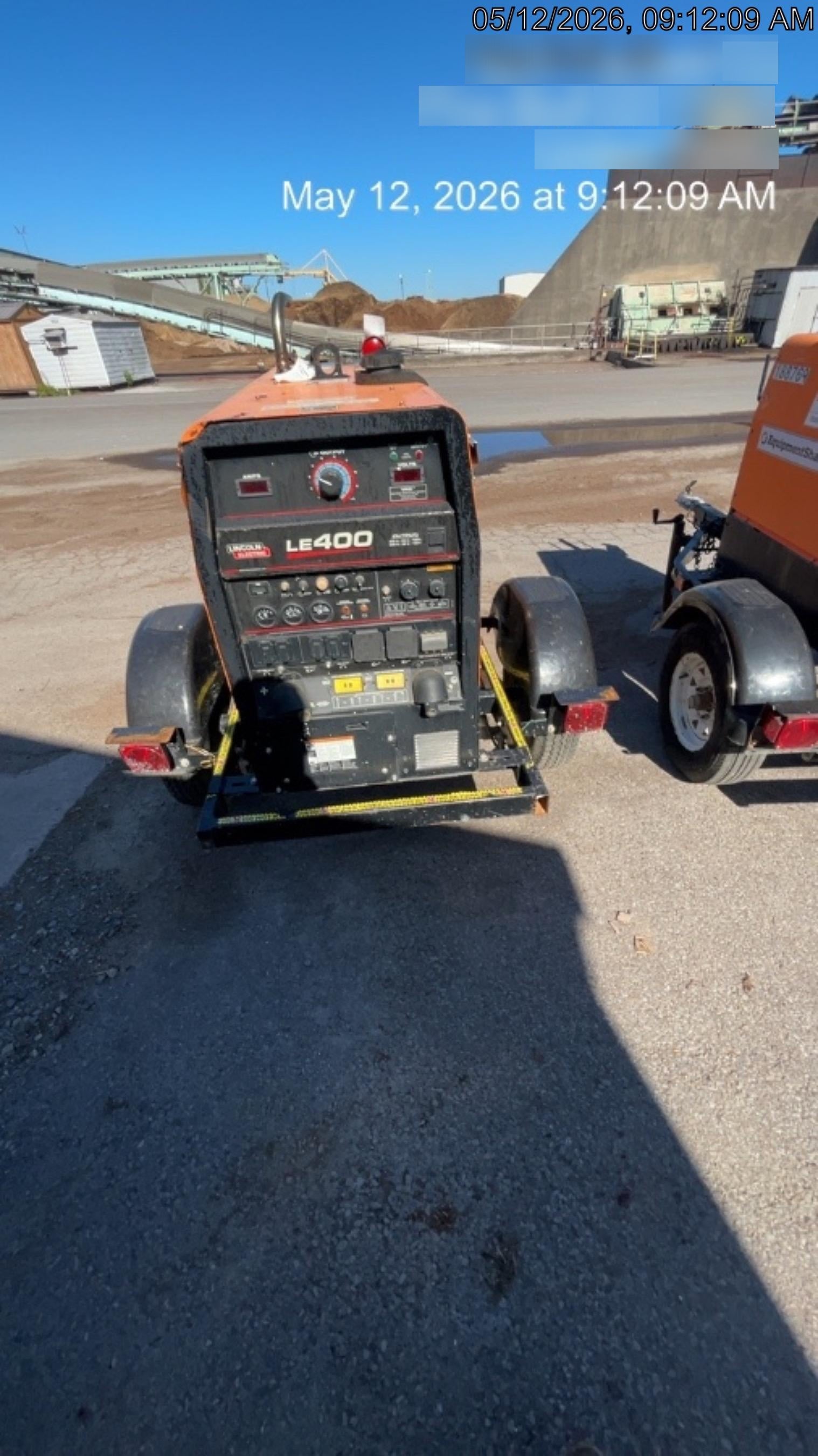 2022 Lincoln Electric LE400 Kubota V1505, Trlr, Cable Rack, Light Kit, ES Decals, T3