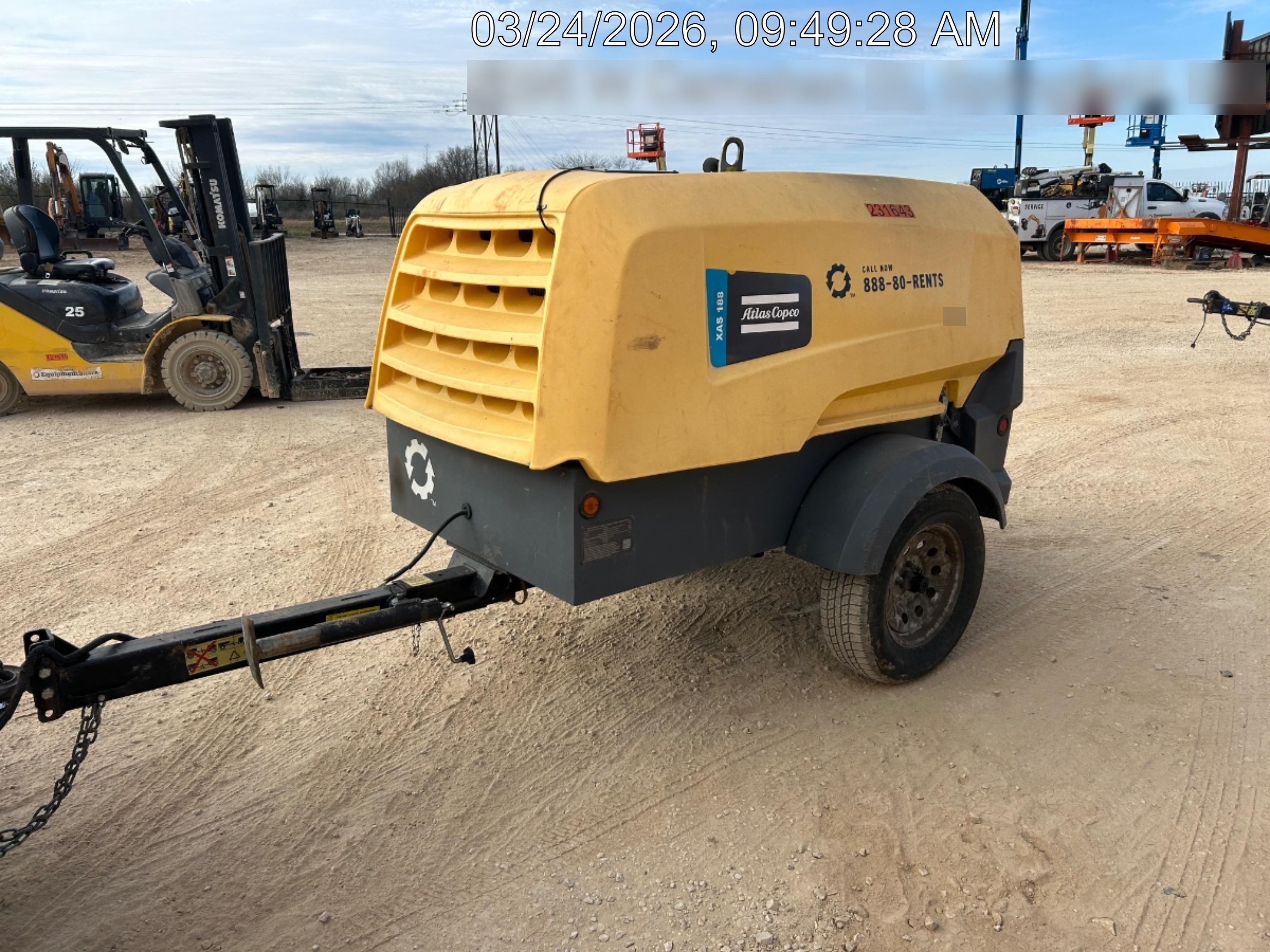 2022 ATLAS COPCO XAS188 CWK
