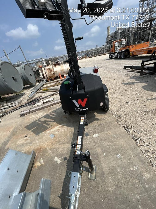 2024 Wacker Neuson LTT4 Diesel, Kohler KDW702, Deep Sea Controller, Auto Start, LED 320W, Bypass Outlet, T3