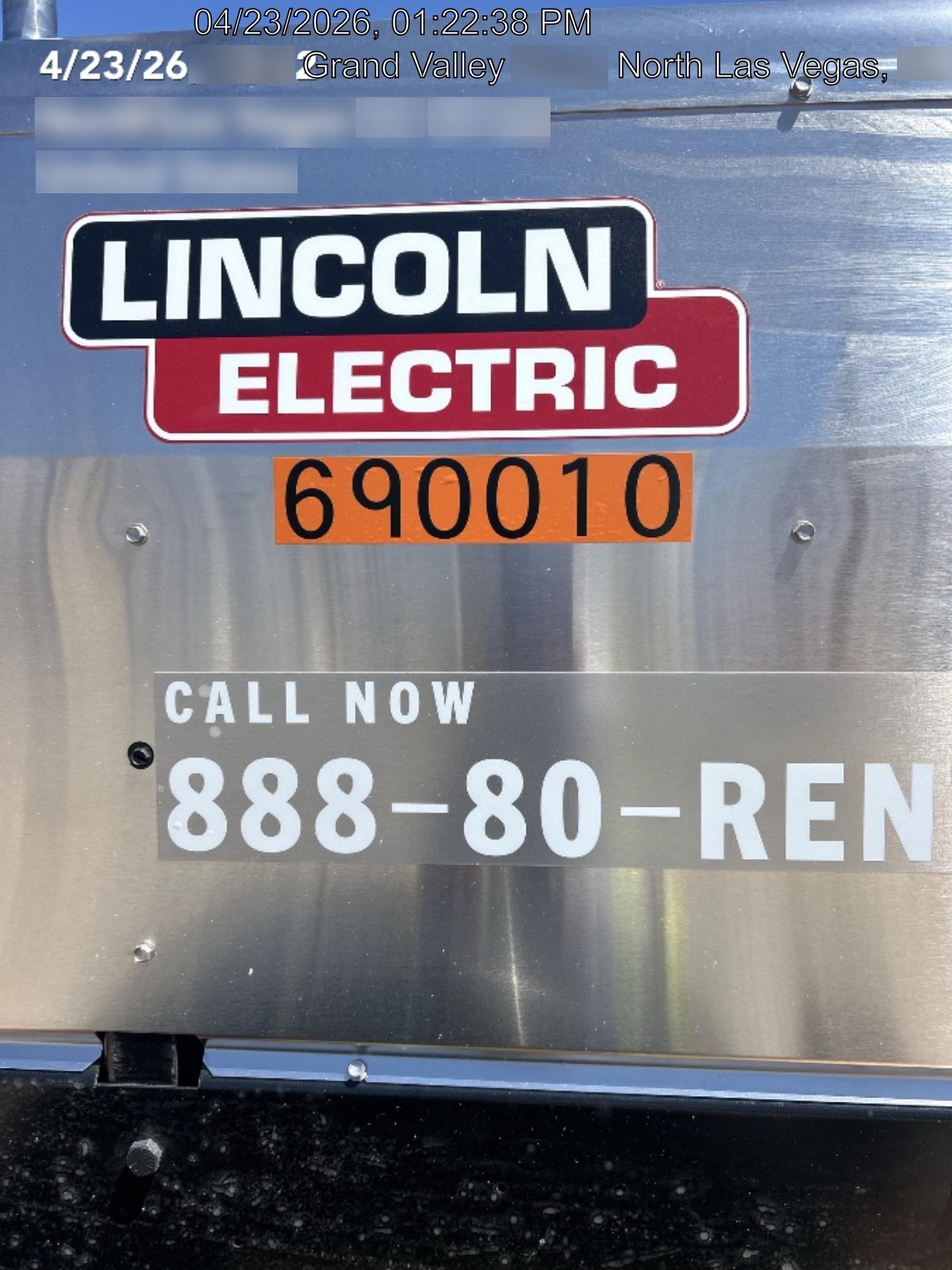 2026 LINCOLN ELECTRIC LE400