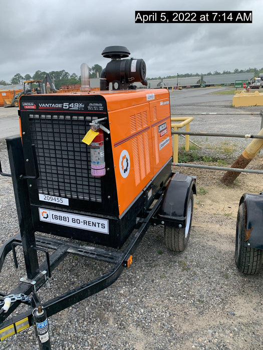 2022 Lincoln Electric Vantage 549X VANTAGE 549X READY-PAK 3