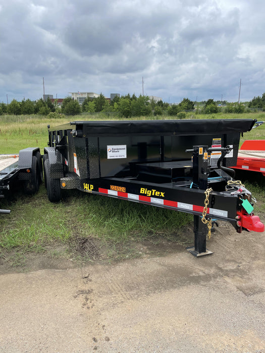 2022 BIG TEX TRAILER 14LP-14BK6SIRPD