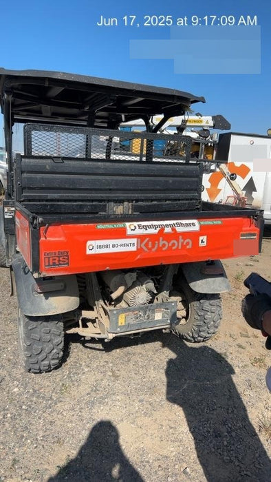 2022 Kubota RTV-X1140W-H Plastic Canopy, Windshield Acrylic Clear, LED Strobe Light, Wire Harness Kit, Back up Alarm