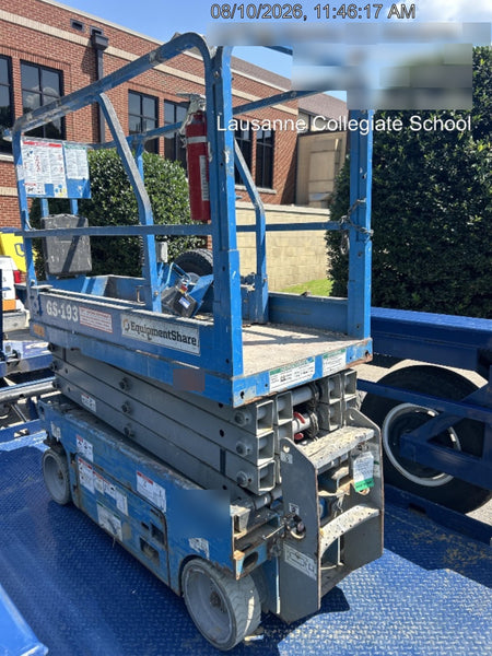 2019 Genie GS-1930 Fixed rails with chain Entry
