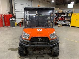 2022 Kubota RTV-X1140W-H Plastic Canopy, Windshield Acrylic Clear, LED Strobe Light, Wire Harness Kit, Back up Alarm