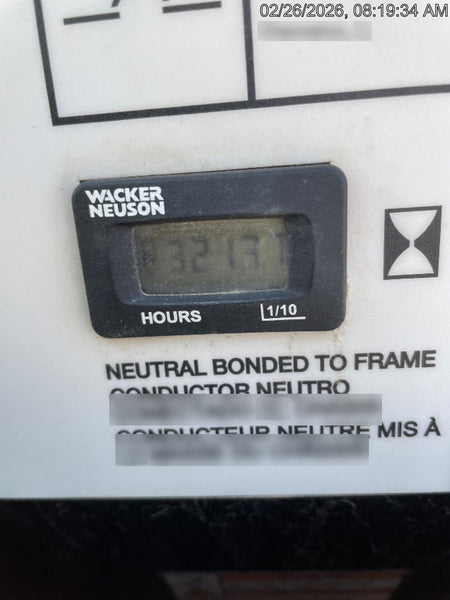 2019 Wacker Neuson LTV6L-MH Wacker Neuson LTV6L Mobile Light Tower w/Fuel Level Sensor Installed