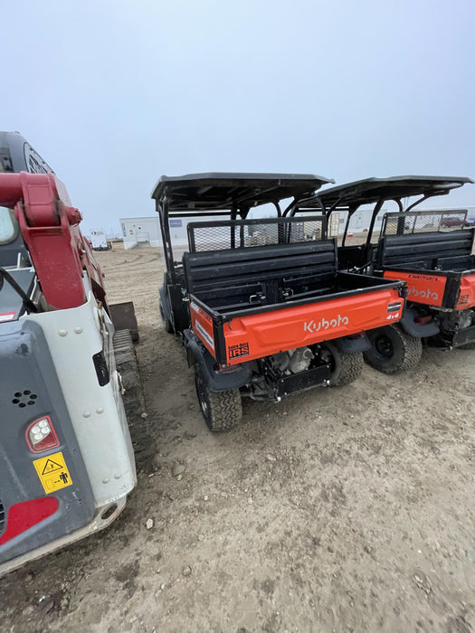 2022 Kubota RTV-X1140W-H Plastic Canopy, Windshield Acrylic Clear, LED Strobe Light, Wire Harness Kit, Back up Alarm